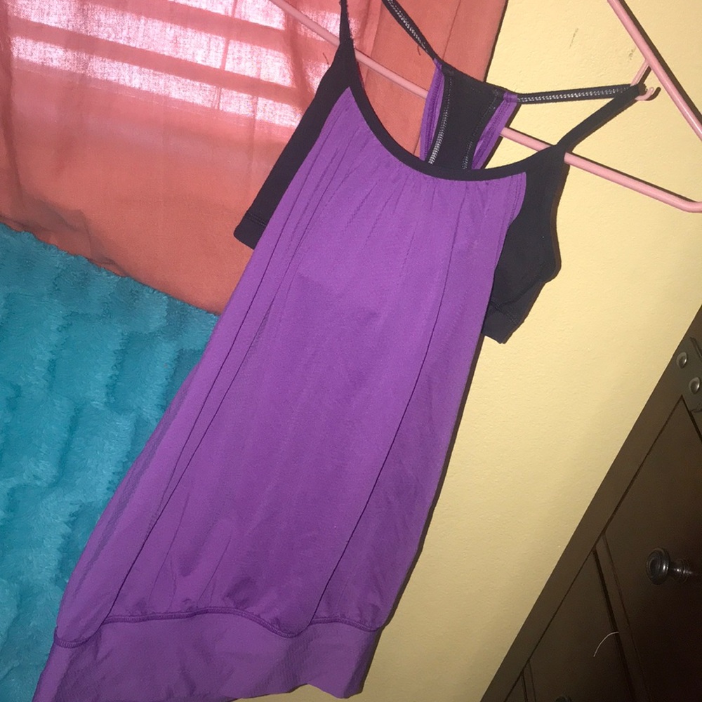 Purple and black lululemon